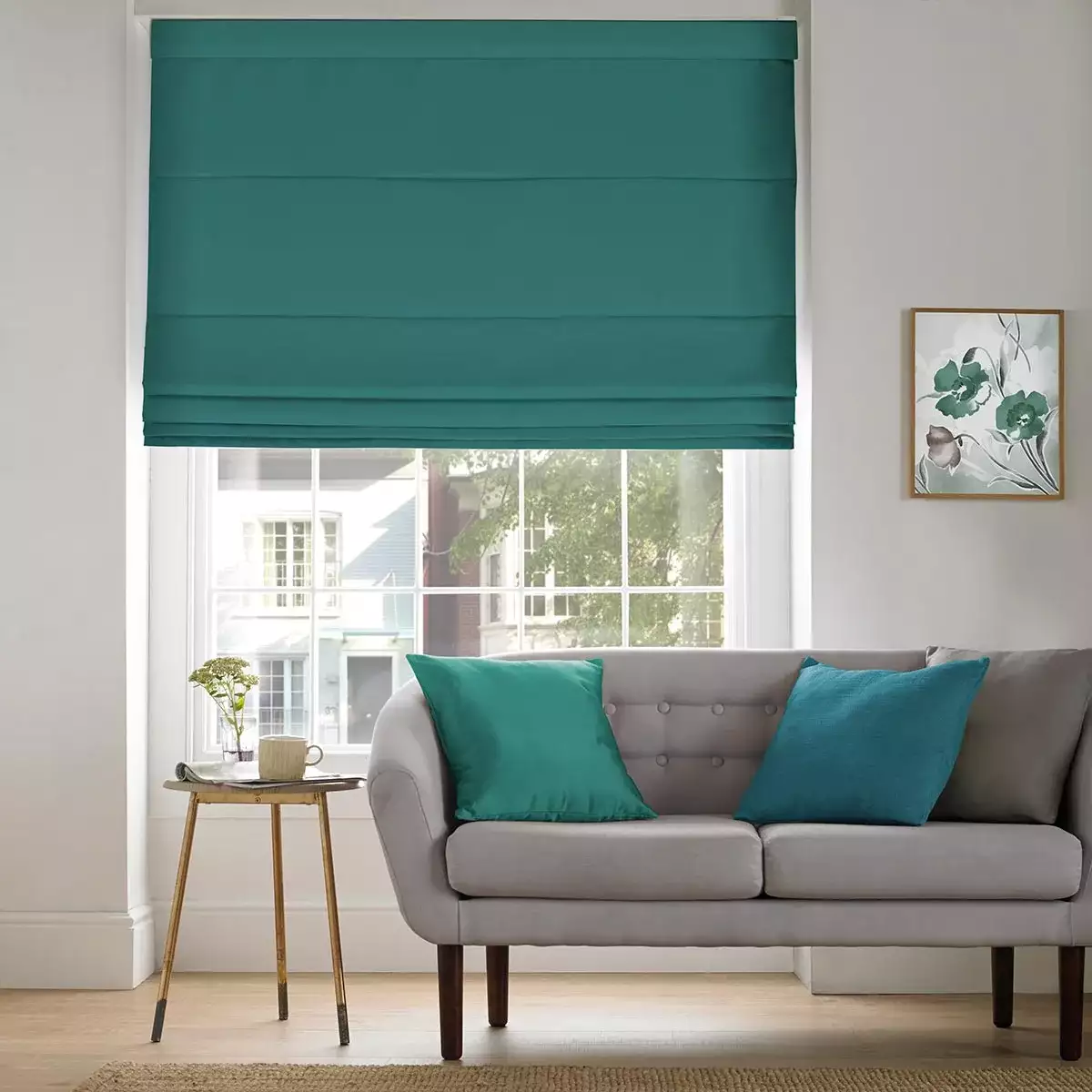 Plains Arctic Roman Blind