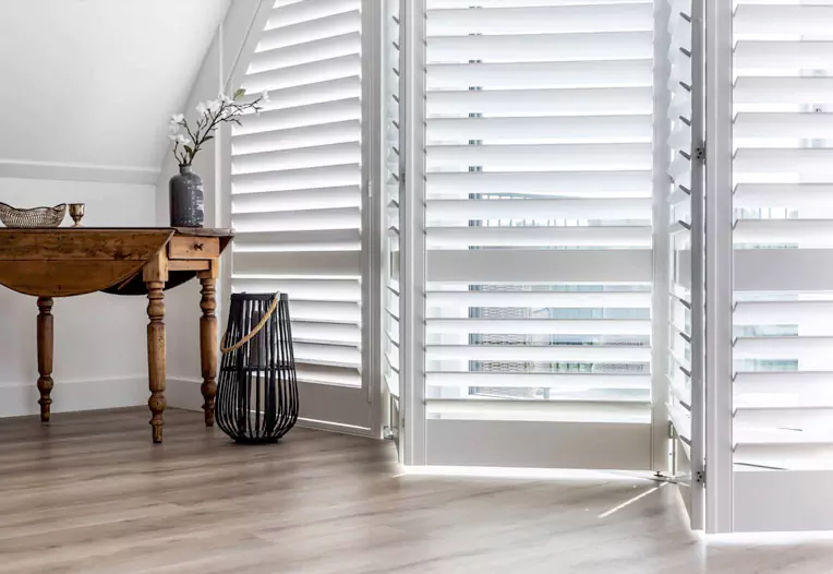 Signature hardwood shutters